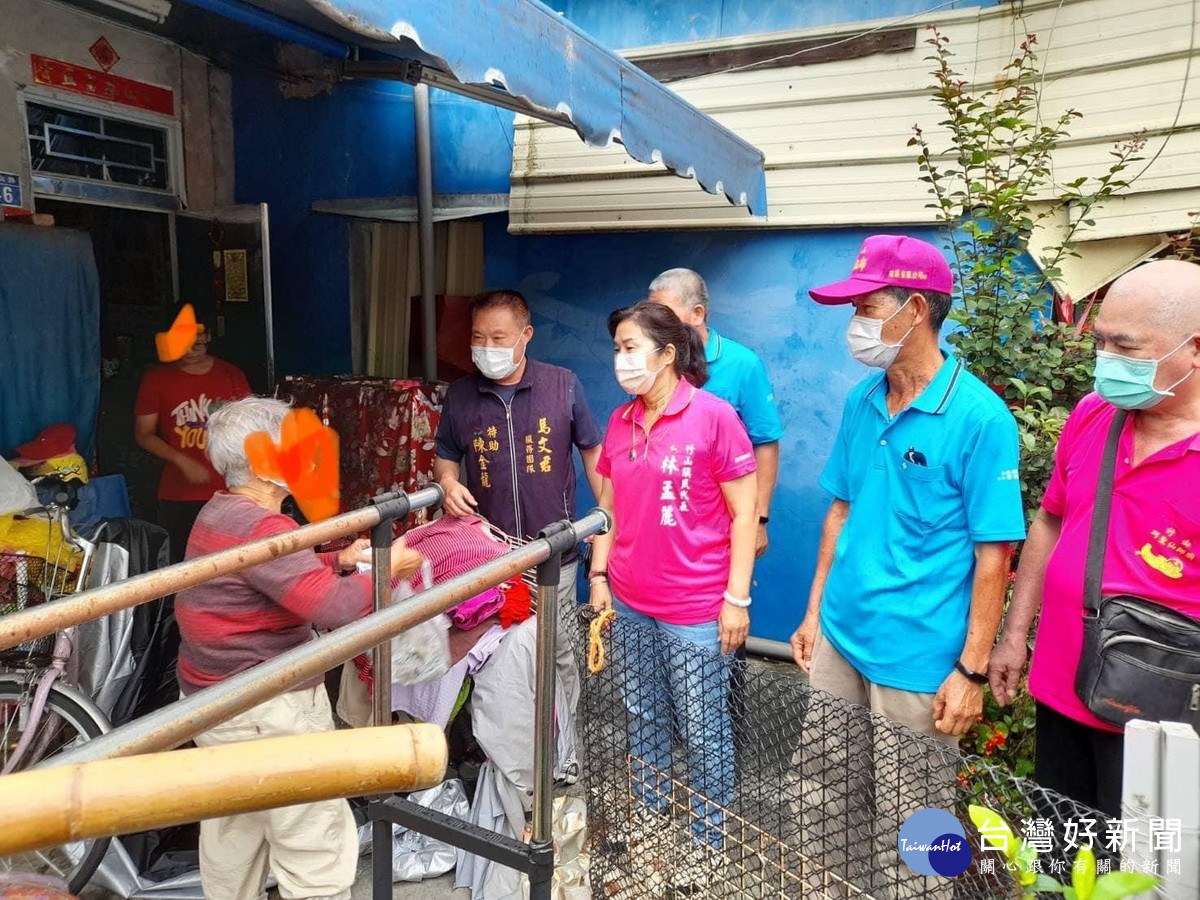 林孟麗熱心服務地方有目共睹。（縣黨部提供）