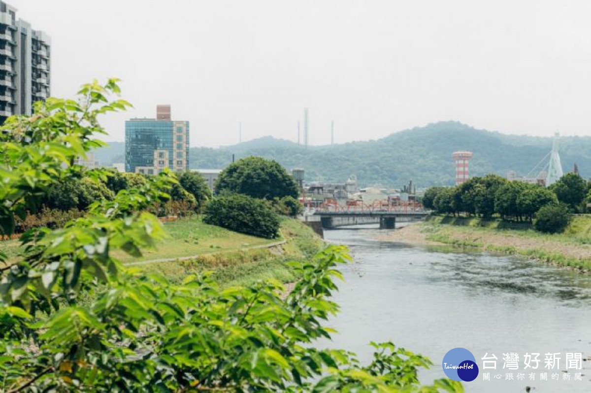 桃園區「下埔子溪」一景 桃園區「下埔子溪」一景。<br /><br />
<br /><br />
