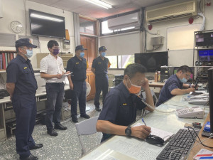 嘉縣警局民雄分局實施中部地區萬安45號演習／警方提供