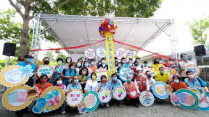 ▲高雄第三十一家首座結合公園場地建置的右昌公共托育機構正式啟用。（圖／記者 許高祥 翻攝）