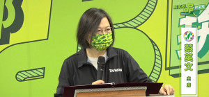 民進黨黨主席蔡英文（圖／翻攝自民進黨Facebook直播）