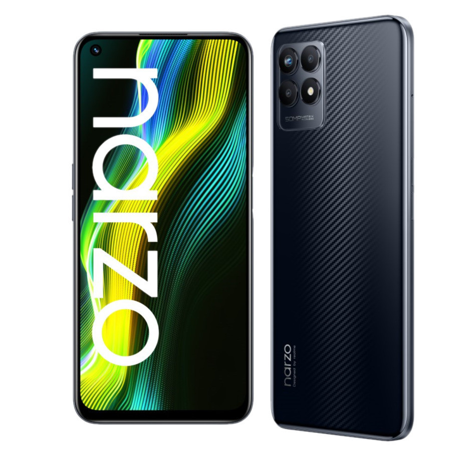 「蝦皮購物」realme narzo 50 暢速閃充遊戲手機，優惠價4,999元。