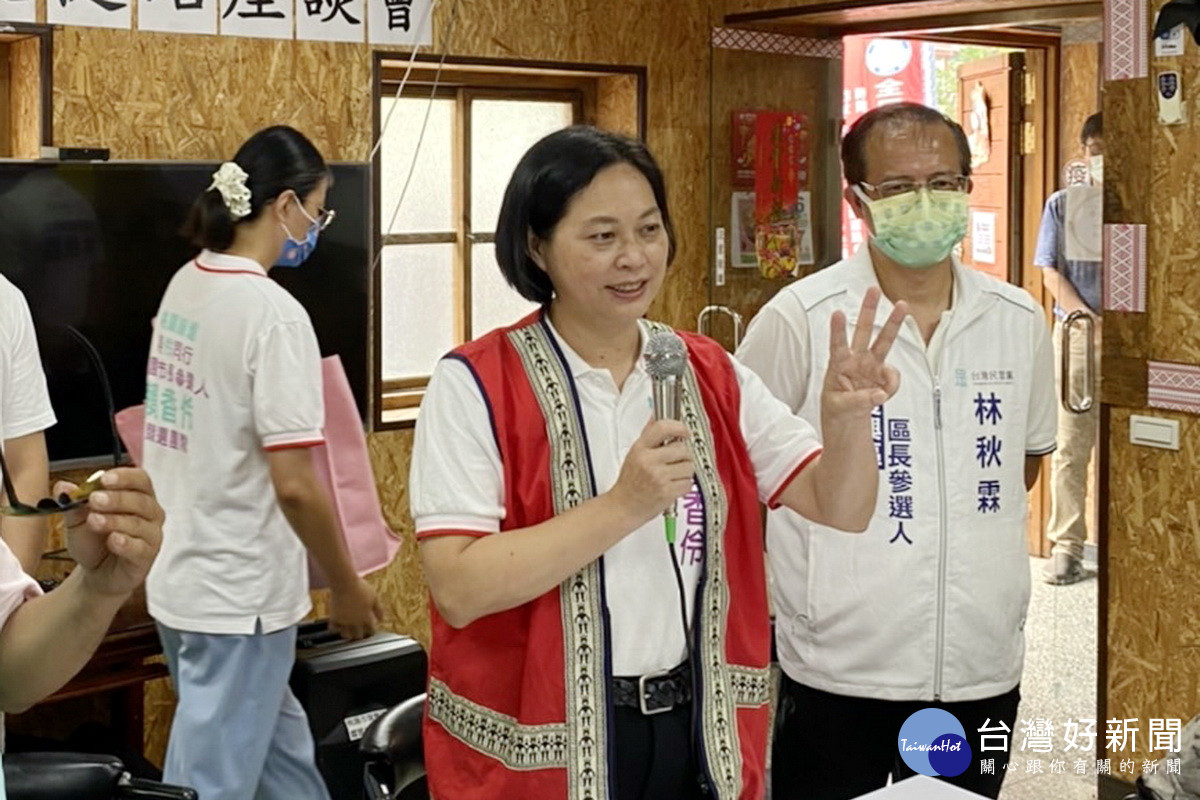 台灣民眾黨桃園市長參選人賴香伶。