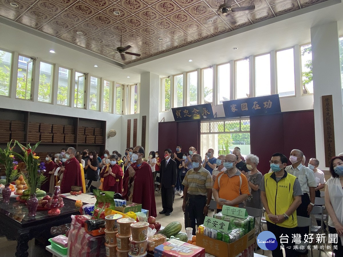 板橋榮家中元祭典　普渡法會慰英靈