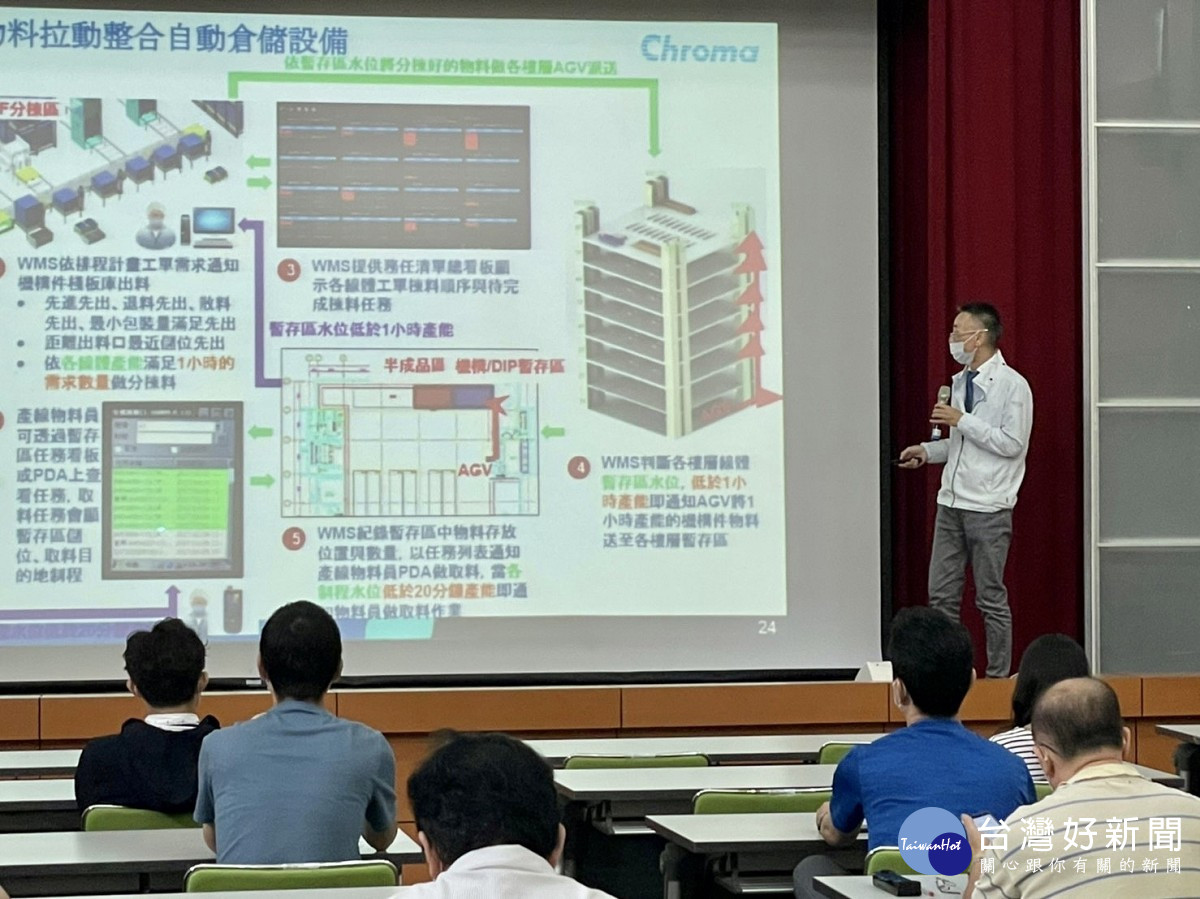 說明會共集結16家數位系統供應(SI)廠商，一次展現各類新北專屬優惠的軟硬體解決方案，吸引電子零組件、機械等製造業者熱烈參與