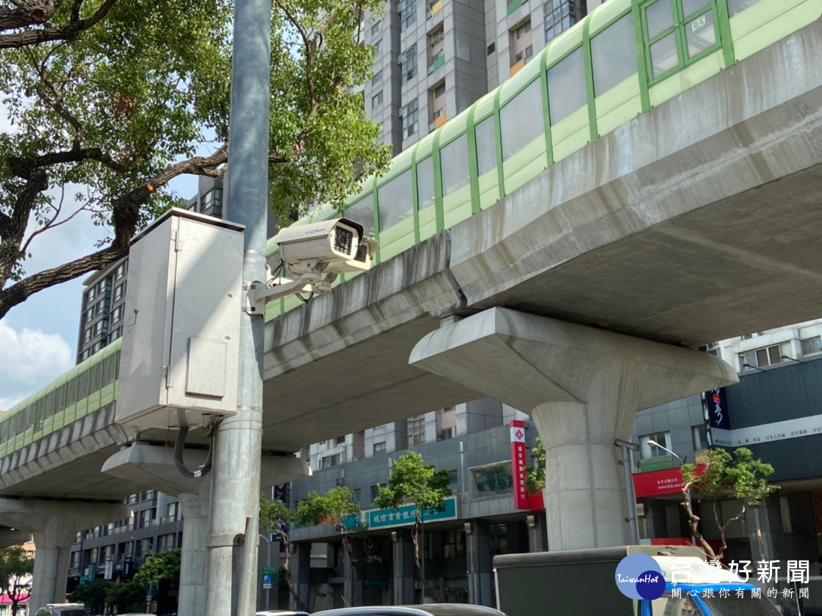 機車污染AI辨識系統裝設在重要幹道