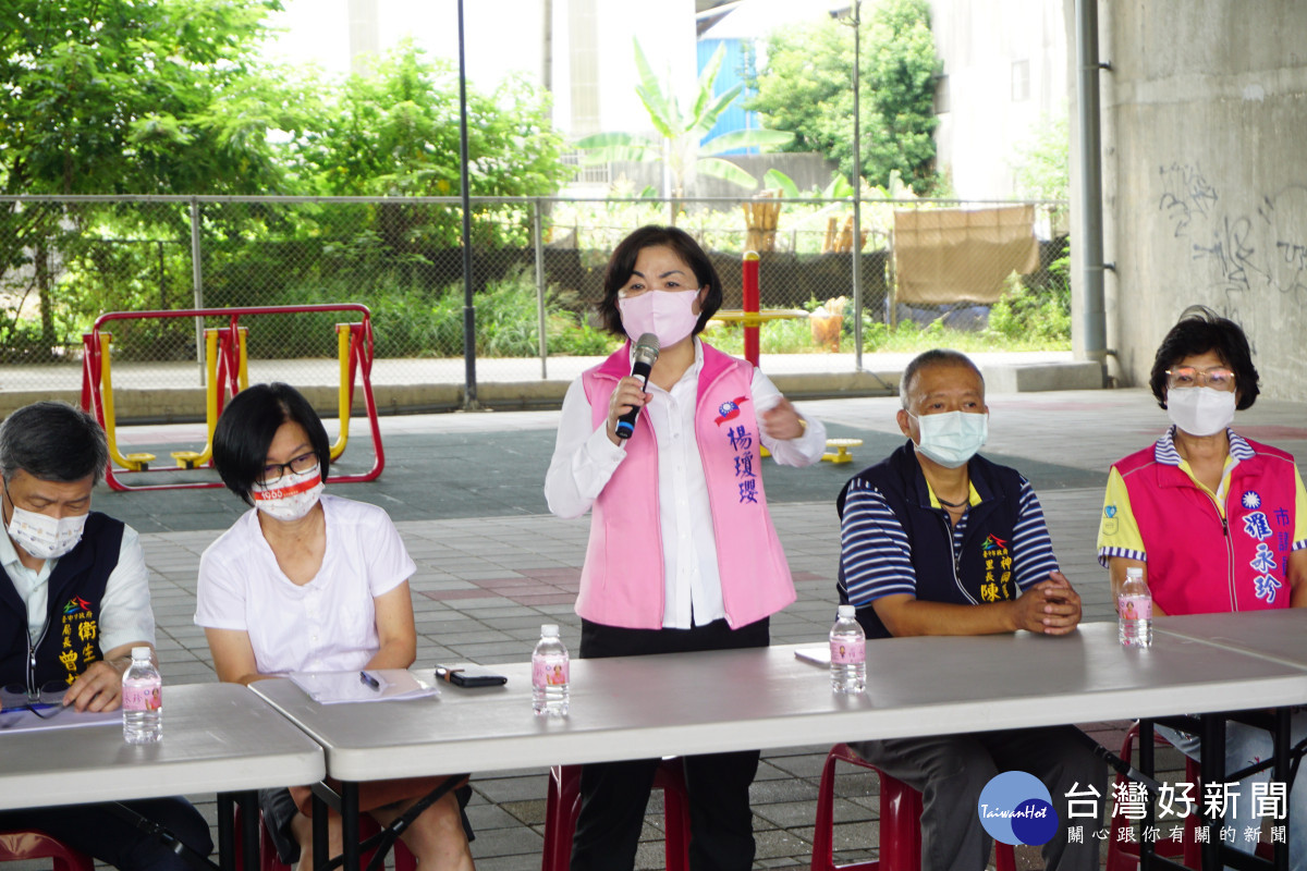 神洲里社區活動中心將結合日照機構易地興建，立委楊瓊瓔爭取中央補助3000萬元經費。