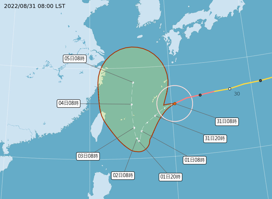 （圖／中央氣象局）