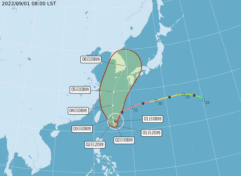 （圖／中央氣象局）