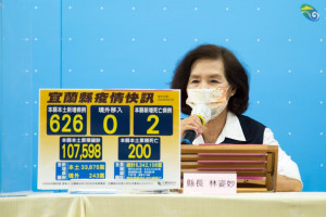 宜蘭縣長林姿妙（圖／宜蘭縣府衛生局）