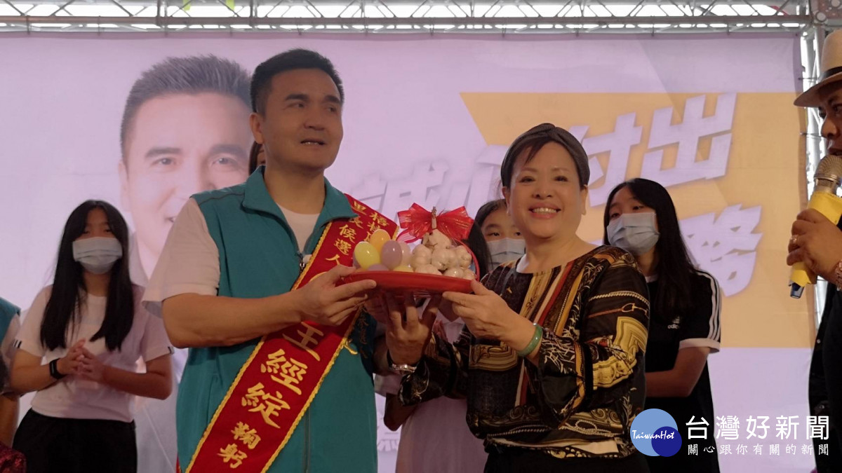 王經綻參選台中市梧棲區福德里長。