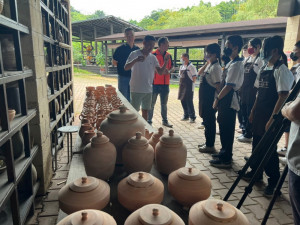 特等茶茶倉入窯活動