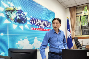 桃園市議會國民黨團副召集人詹江村。
