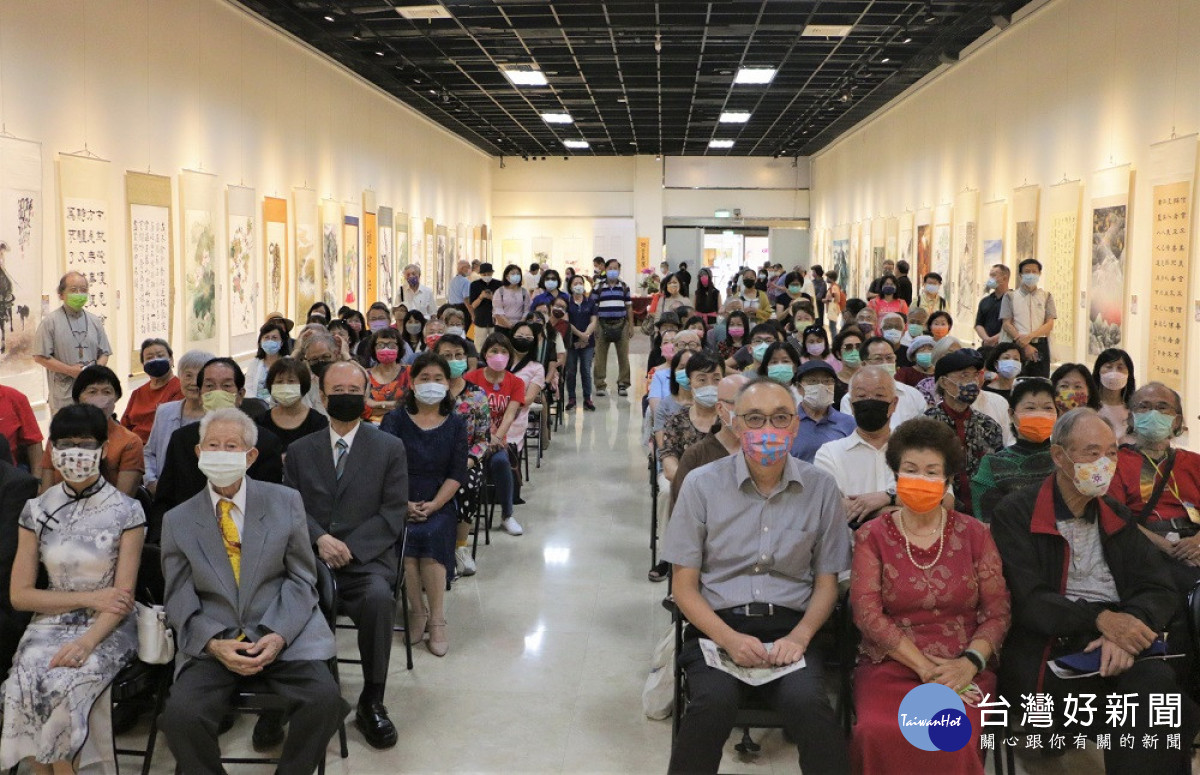 中華文耀國際藝術聯展　福虎創作用畫筆共抗疫情