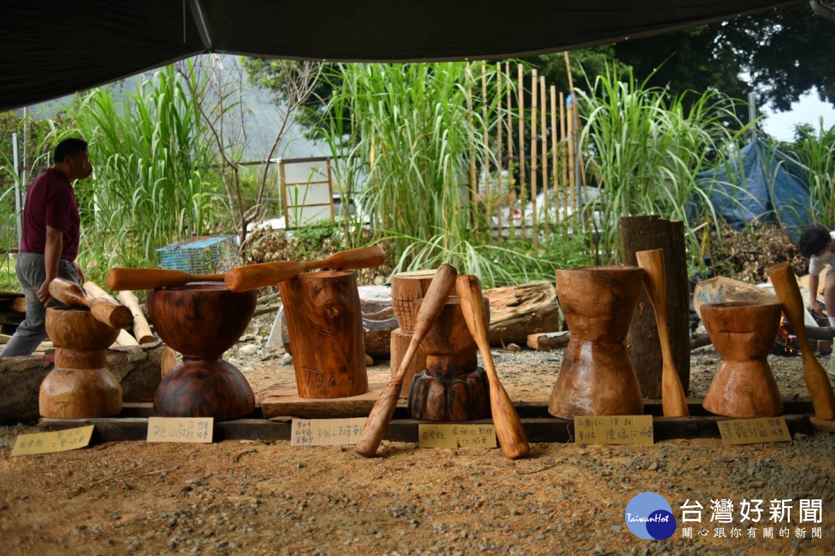 國產材製「杵、臼」傳統工具成果展　傳承泰雅文化記憶-指尖日報