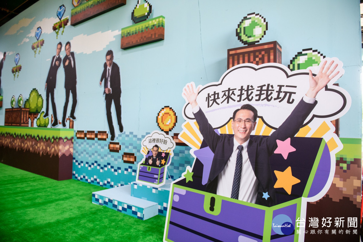 民進黨桃園市長候選鄭運鵬南區競選總部正式對外開放。