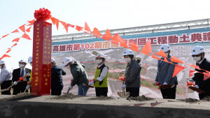 ▲高市第102期市地重劃工程正式動土施工。（圖／記者 許高祥 翻攝）