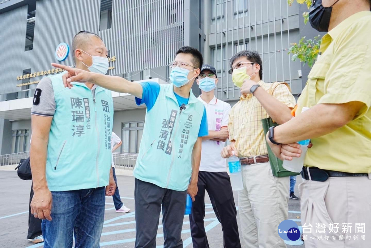 張清俊說，高公局在會勘時坦言，該停車場使用率並不高，當天去會勘也是一輛都沒有。