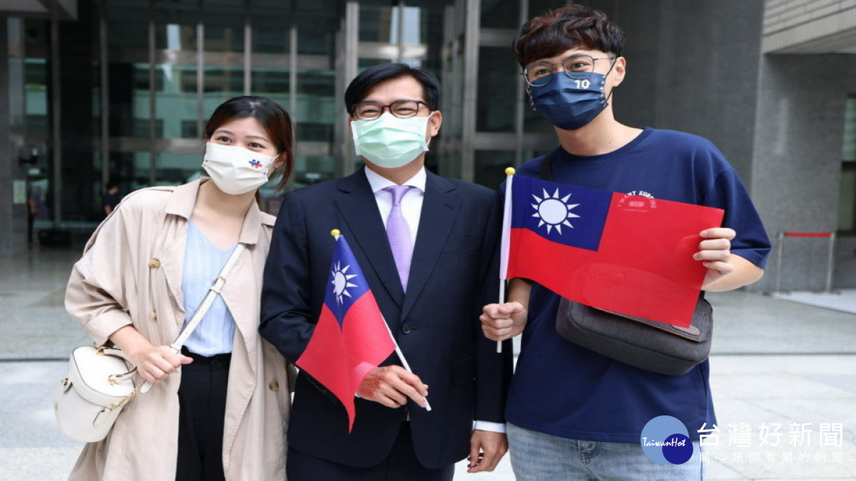 ▲陳其邁說，我們都是台灣人、也是高雄人，我們以台灣為榮、也以高雄為榮。（圖／記者 許高祥 攝）