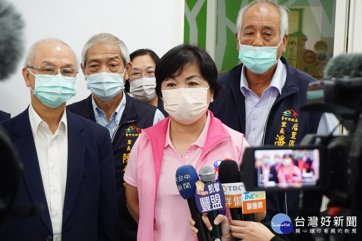 立委楊瓊瓔喊話優質廠商，期盼后里住宿型長照機構招標順利。