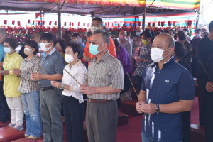 大關口觀世音佛祖出家紀念日　賴峰偉祈願疫情平息