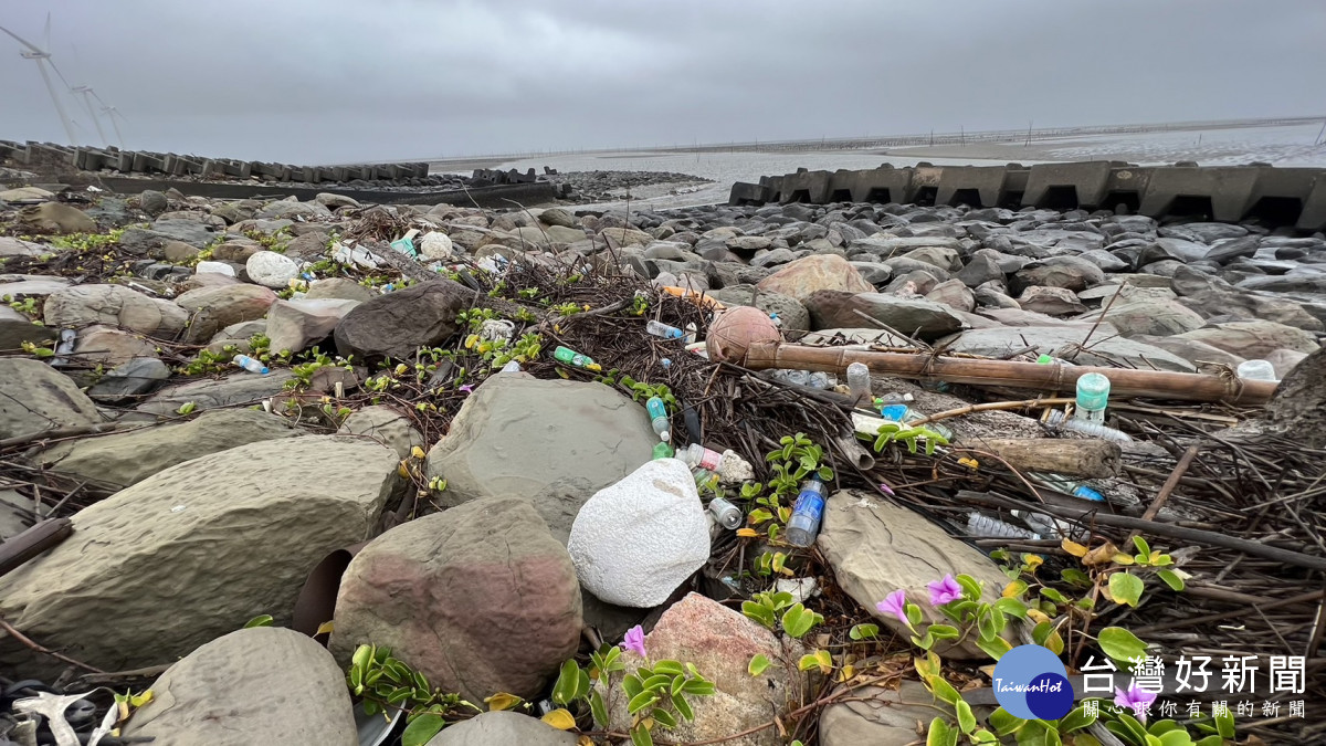 海洋廢棄物。圖／彰化縣政府提供