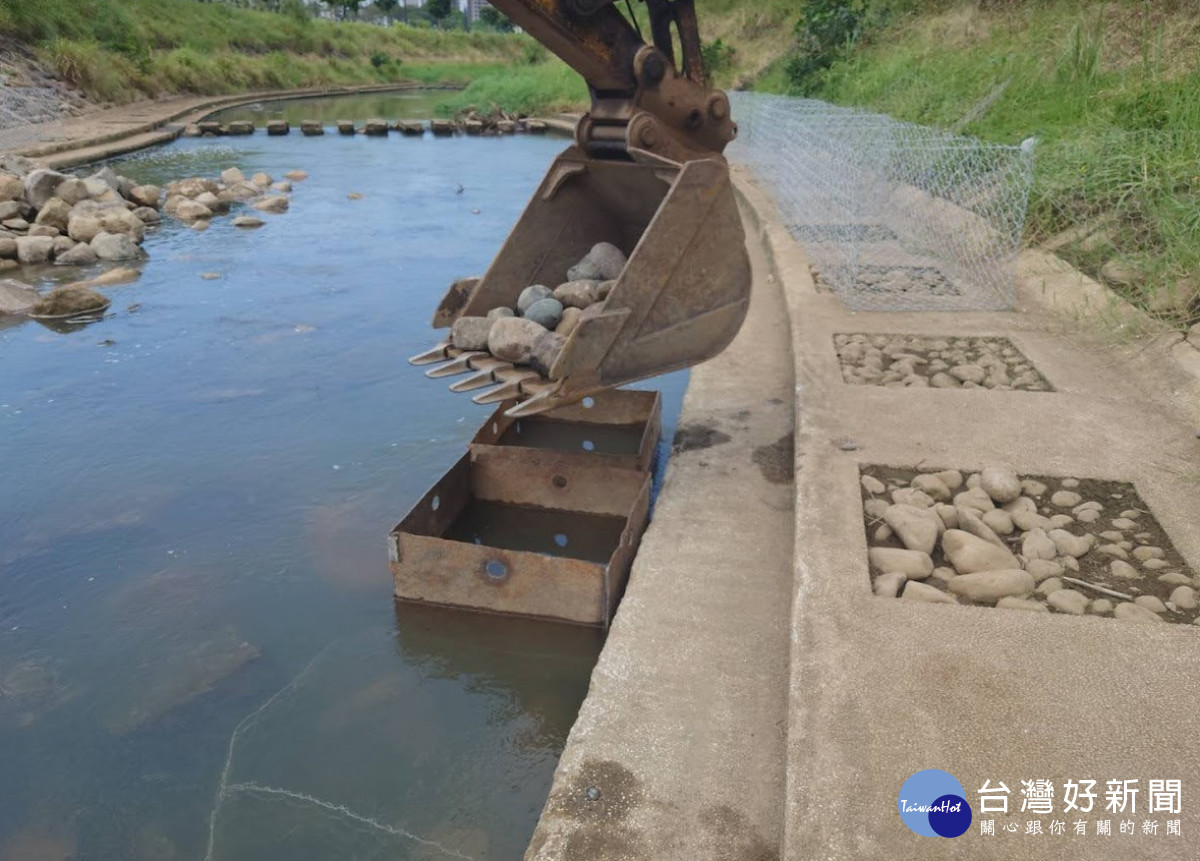 無混凝土工法修復淡水公司田溪護岸　提升整體河岸環境品質-指尖日報