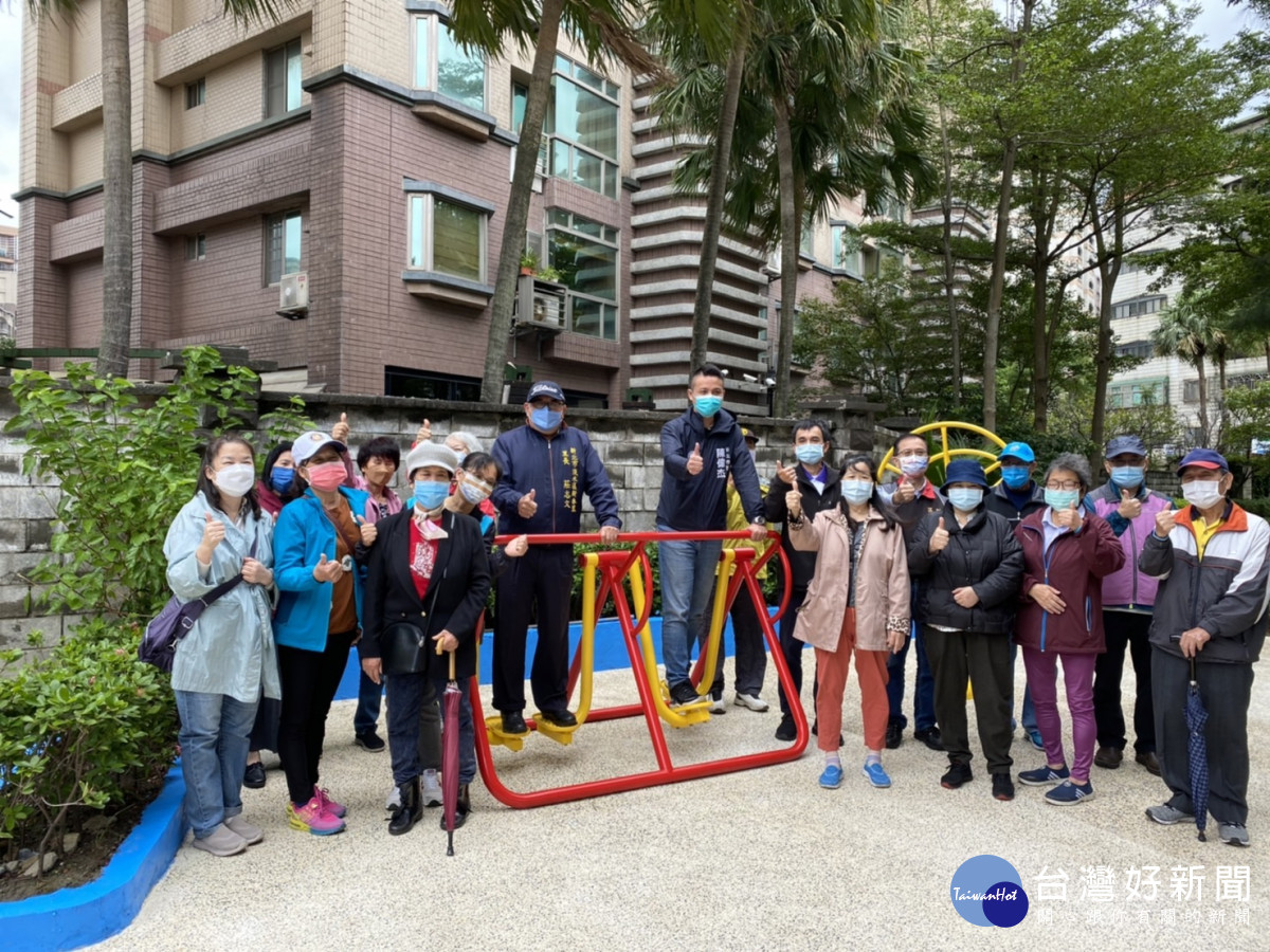 淡水改善舊有體健設施增設健康步道　提供民眾安全及多元設施