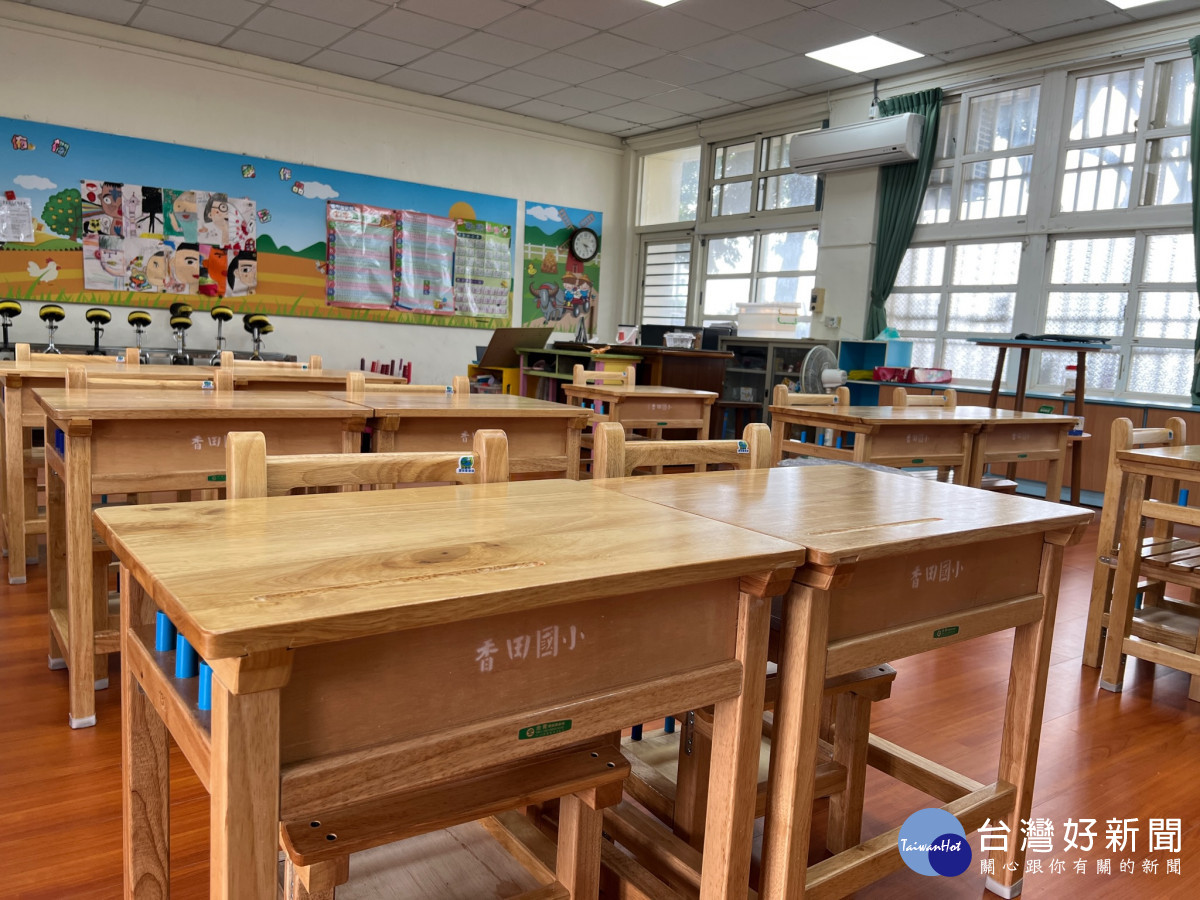 彰化縣中小學72所學校課桌椅汰舊換新　提升學習品質-指尖日報