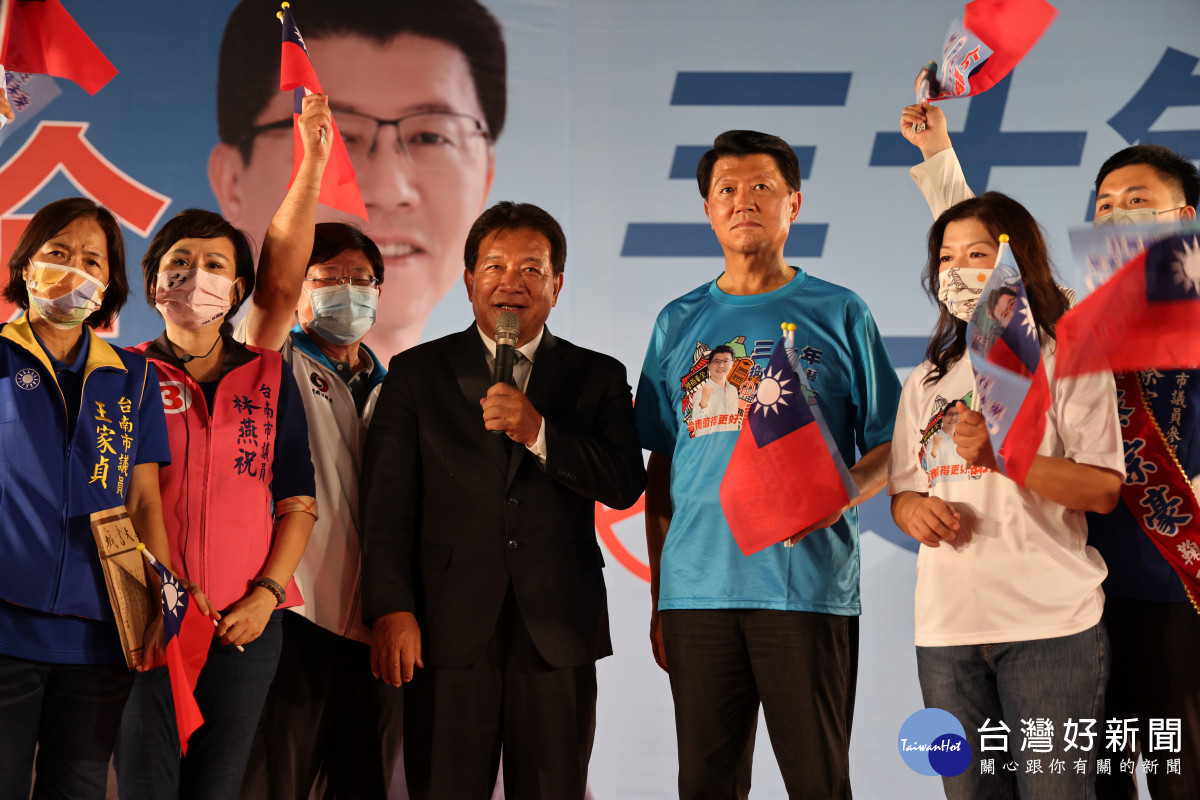 為謝龍介站台遭攻擊　南市議長郭信良：有情有義始終如一