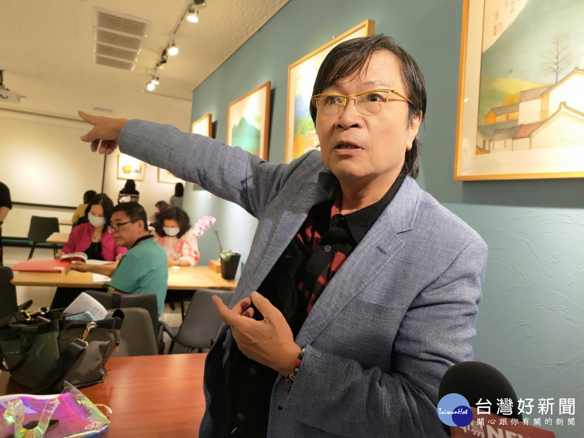 吳德亮茶票詩畫台灣首展　台中新社雅園溏登場