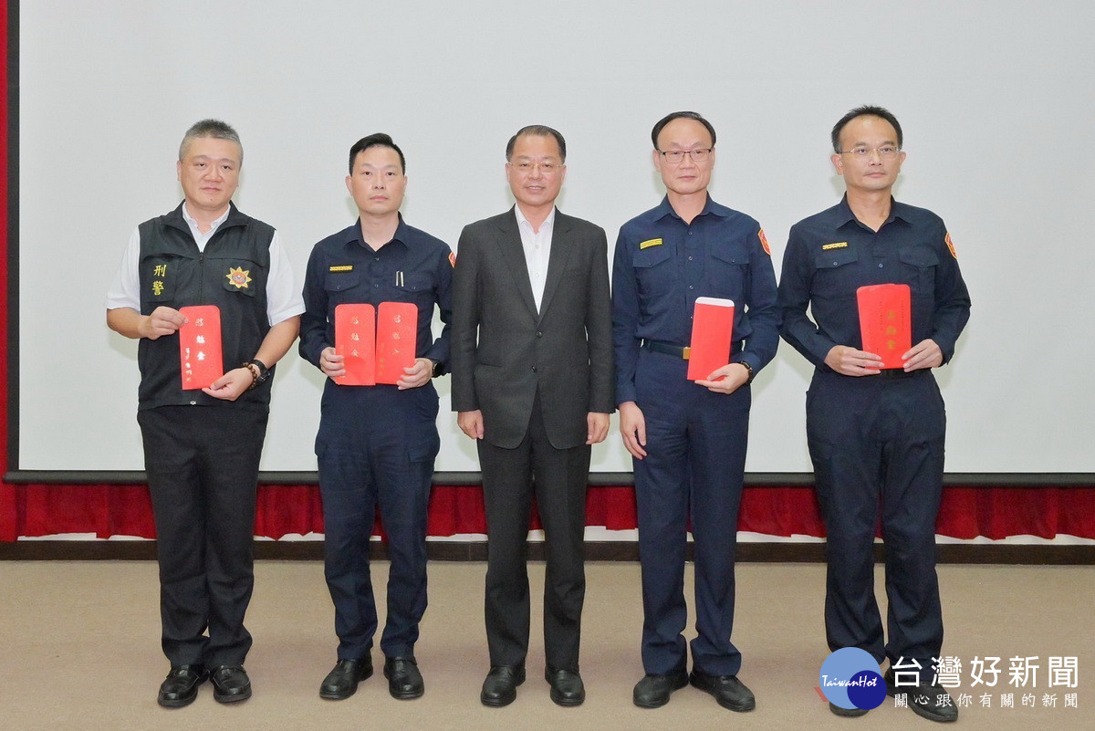警政署長黃明昭訪視南投警慰辛勞　召開查賄制暴座談