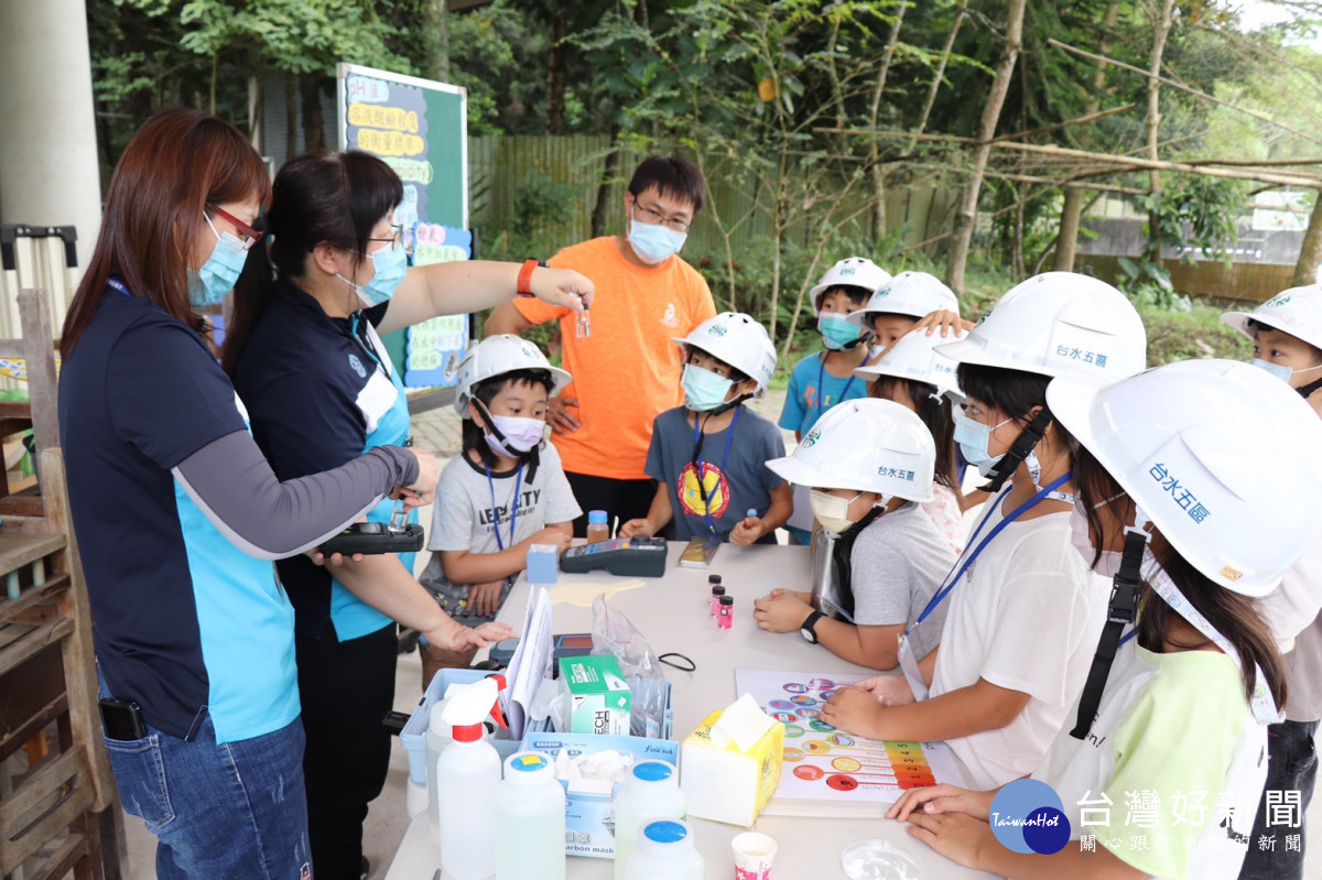 一日自來水員工　台水走入校園傳遞正確用水觀念