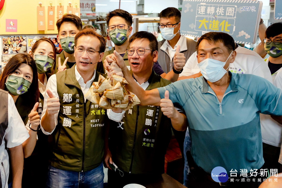 清晨5點青果市場拜票　鄭運鵬：要讓市民朋友全面看到