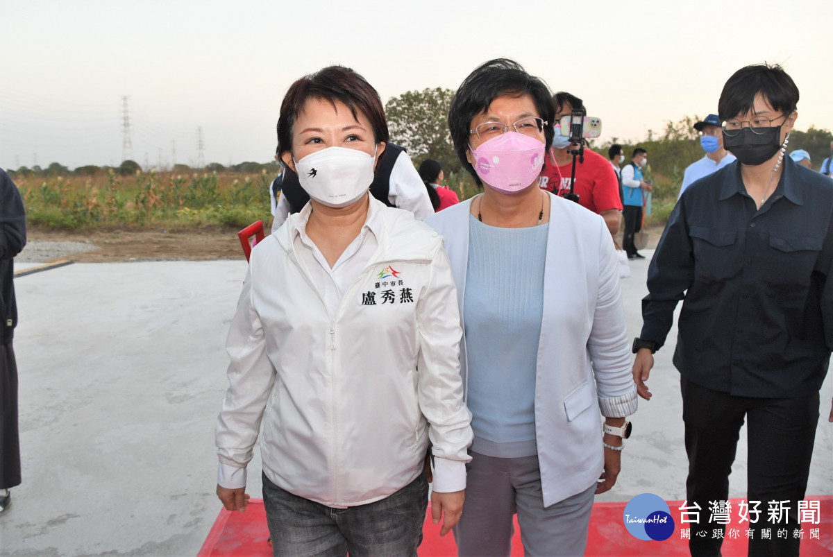 中彰攜手斥資32億元，大肚和美跨河橋梁開工 。圖／彰化縣政府提供