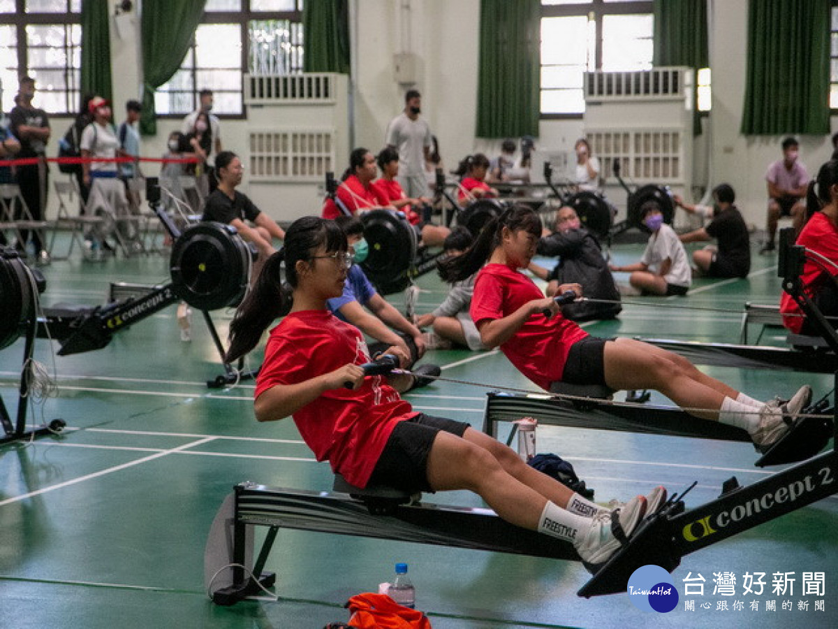 全國秋季室內划船賽台中登場　逾600位划船好手熱情較勁