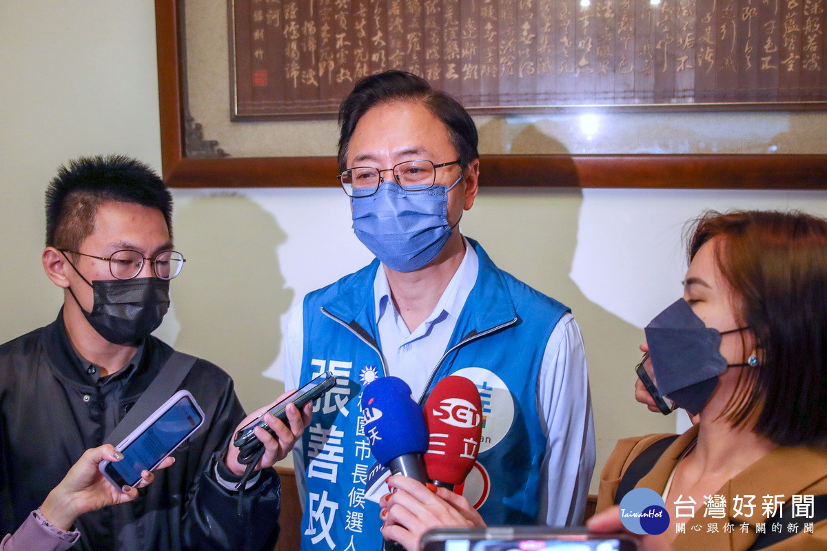 綠營稱登記中國是國際打壓　張善政反嗆：有本領就不要去
