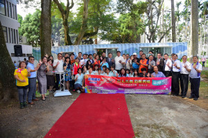 鳳鳴國中歡慶50周年。（縣府提供）