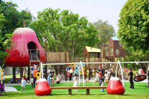 屏東共融公園再+1　全國首座飛天火車林邊起飛