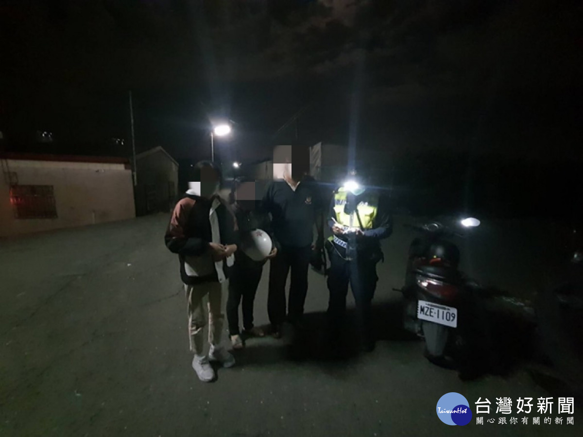 斗南警憑著照片認出地點，成功在偏僻山區找到受困的民眾／警方提供