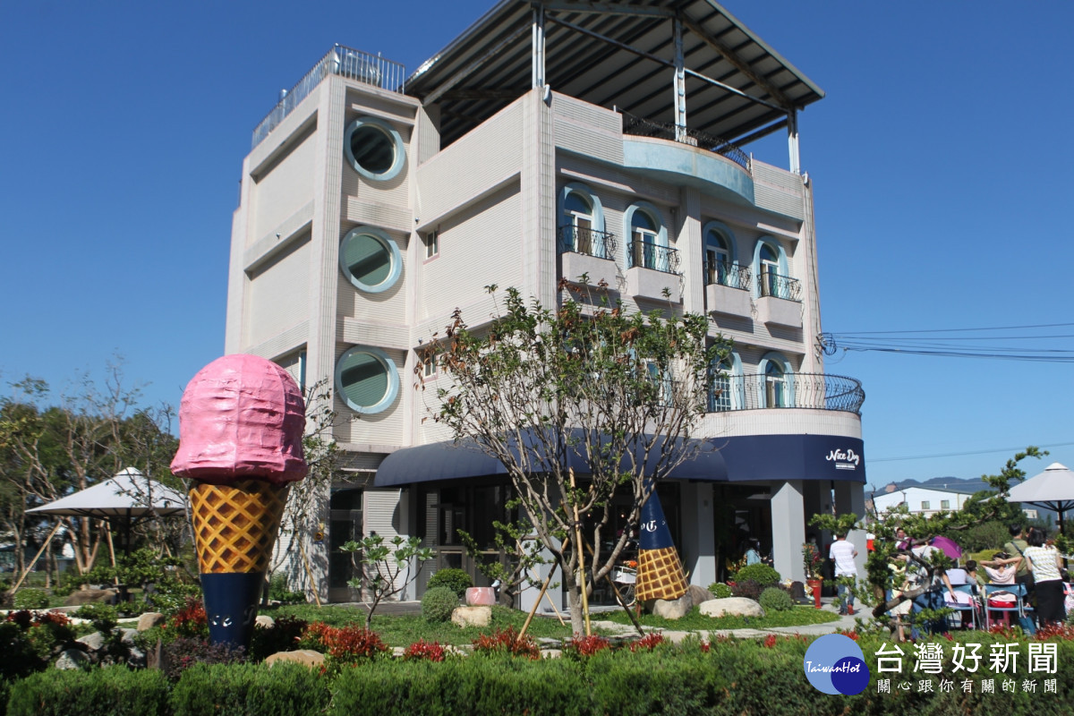 「nice day 美好的一天」義式冰淇淋旗艦店搶先進駐后里泰安佈點。