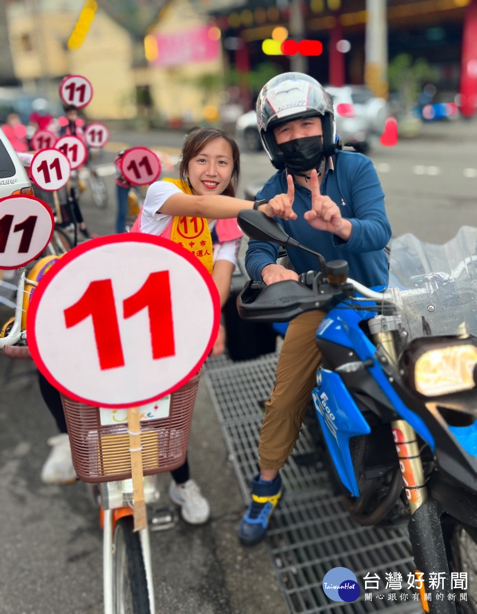 蔡怡萱走遍豐原區36個里，與后里區的大街小巷傾聽民意。