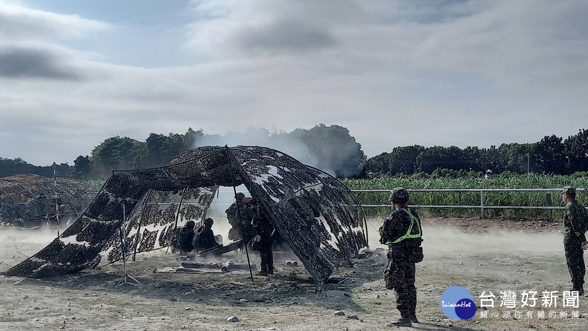 彰化榮家參觀砲兵實彈射擊　老兵回憶過往見證現代化部隊精實訓練