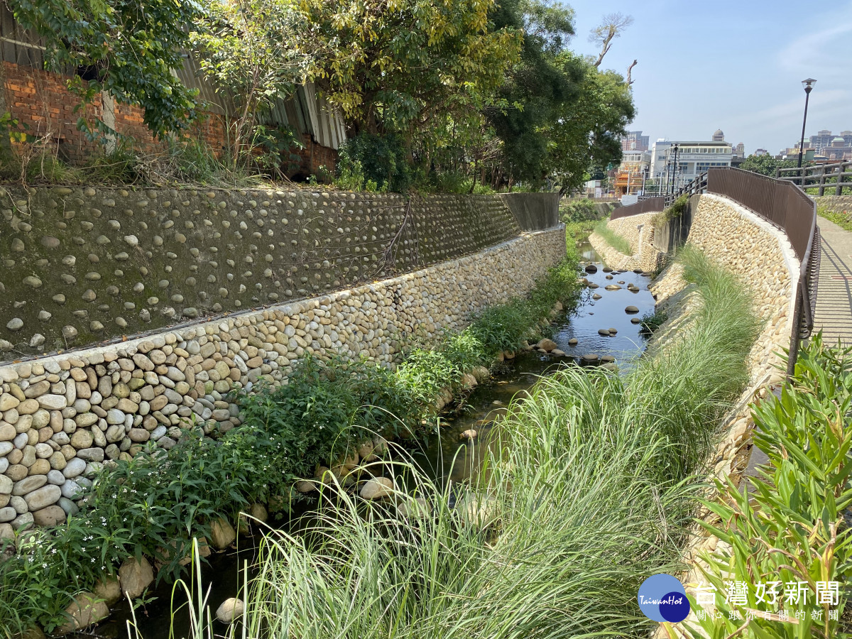 水汴頭排水幹線綠廊環境改善工程。
