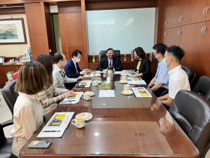 法務部長蔡清祥與嘉義地檢署同仁進行選舉查察督導會議／陳致愷翻攝