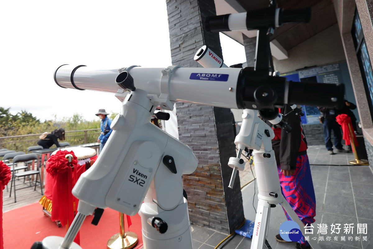 縣府要在鳶峰設天文台供遊客觀星。（縣府提供）