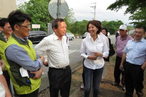 許淑華多年前就曾與王瑞德有業務互動。（許淑華競總提供）