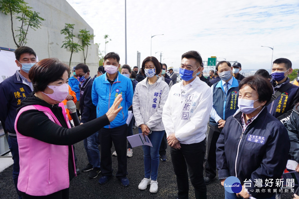 立委楊瓊瓔感謝歷年中央、地方、民代合力推動國4豐潭段建設工程。