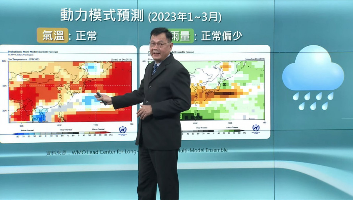 交通部中央氣象局氣象預報中心主任呂國臣（圖／翻攝自CWB氣象局YouTube）