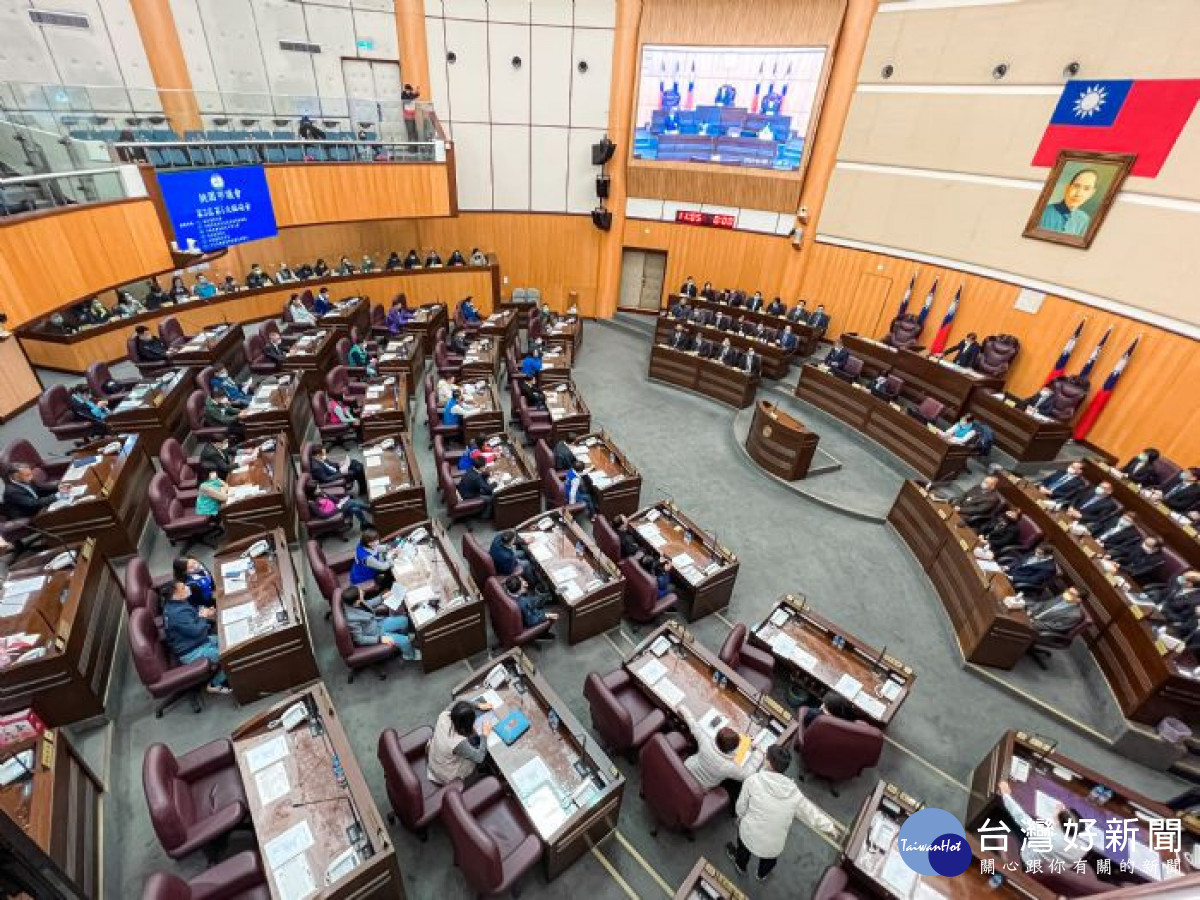 桃園市議會第3屆第1次臨時會。